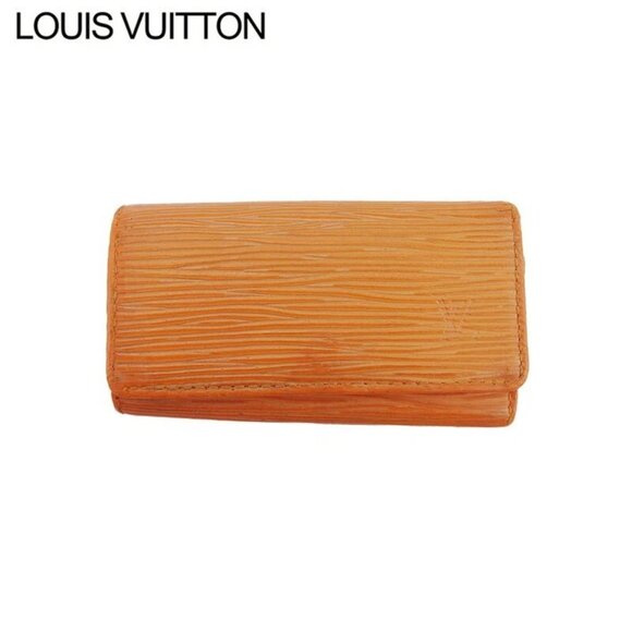 LOUIS VUITTON Key Case Mandarin Epi Authentic Used - Picture 1 of 11